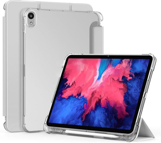 Lenovo Tab P11 / P11 Plus Tablet Hülle aus transparentem TPU mit Stifthalter für Xiaoxin Pad 11 Plus TB-J606F J607F J616F - Bild 1