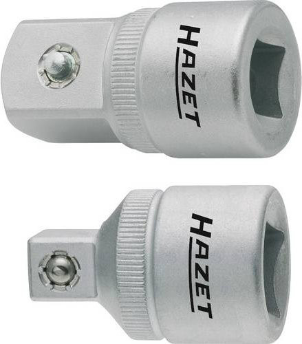 Hazet Vergrößerungsstück 958 Adapter 1/2 Zoll Vierkant hohl auf 3/4 Zoll Vierkant massiv in Silber - Bild 1