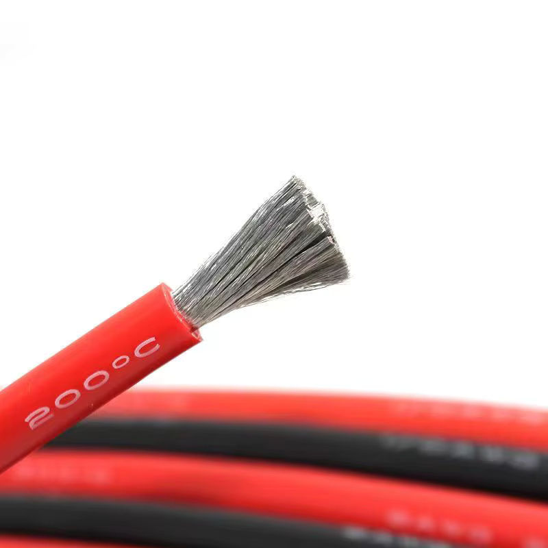 TAKORI Superweiches Silikonkabel Hitzebeständig für Autobatterie in Rot und Schwarz - Bild 6