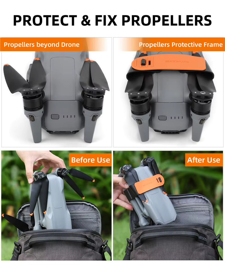 DJI Propeller-Halter und Stabilisator für die DJI Air 3S Drohne als Schutz für die Propellerklingen - Bild 2