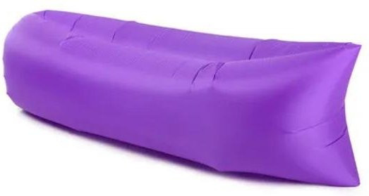 Yiran Bag Aufblasbares Outdoor Sofa Tragbares Luftkissen für Erwachsene in Purple - Bild 1