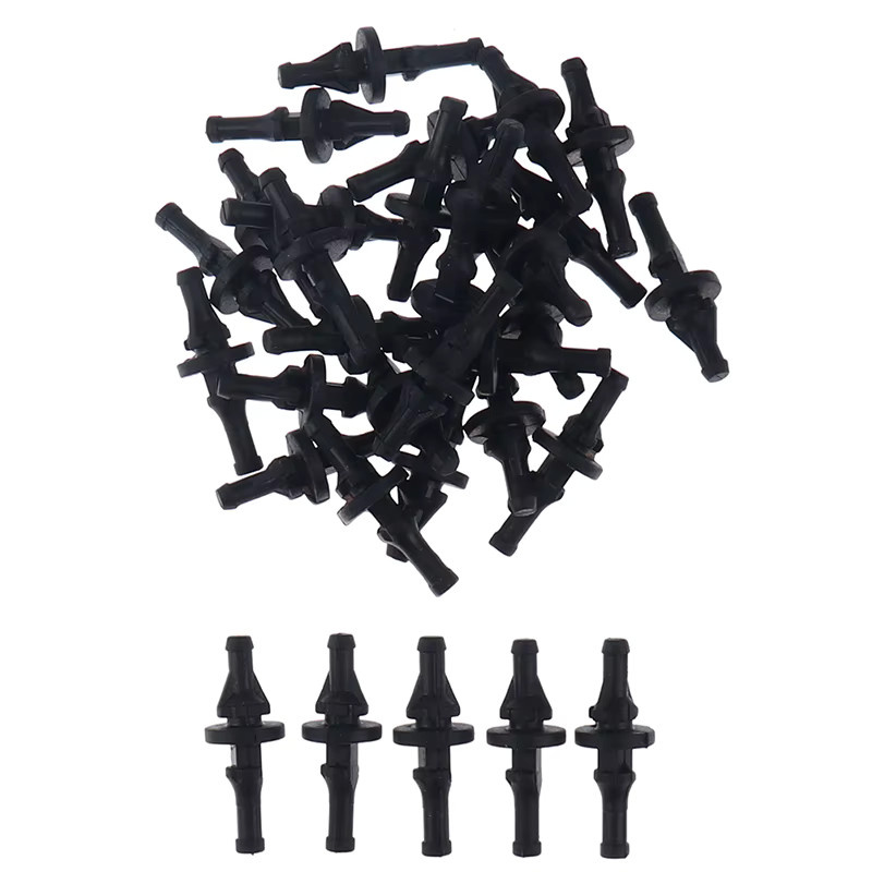 JTZTF 32er Set Gummi Anti-Vibrations-Montage Schrauben und Nieten in Schwarz zur Rauschunterdrückung für PC-Gehäuse-Lüfter - Bild 2