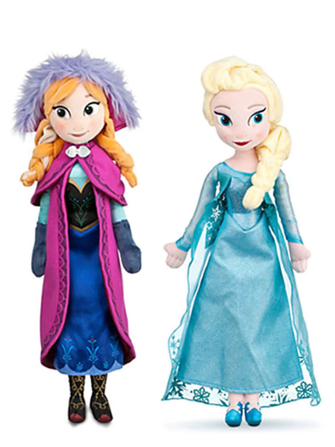 Disney Die Eiskönigin Anna Elsa Plüsch Puppe, Prinzessin - Bild 4