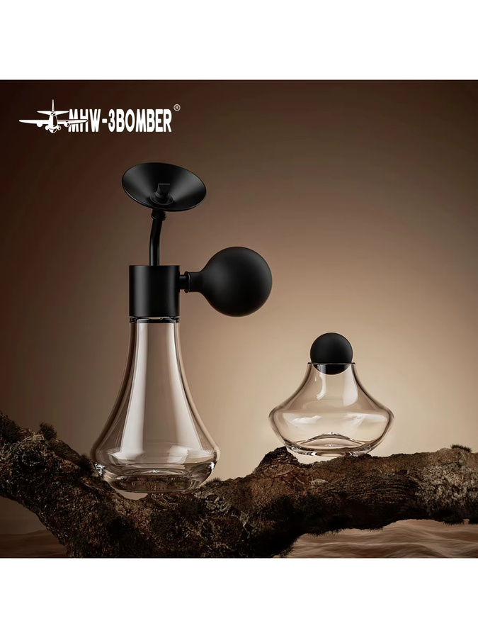 MHW-3BOMBER Kaffee-Aroma-Flasche und Präsentationsglas aus transparentem Glas zur Aufbewahrung und Verkostung von Kaffeebohnen - Bild 7
