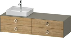 Duravit Waschtischunterschrank White Tulip in White, B: 160 cm, T: 55 cm, H: 40,8 cm - Bild 1