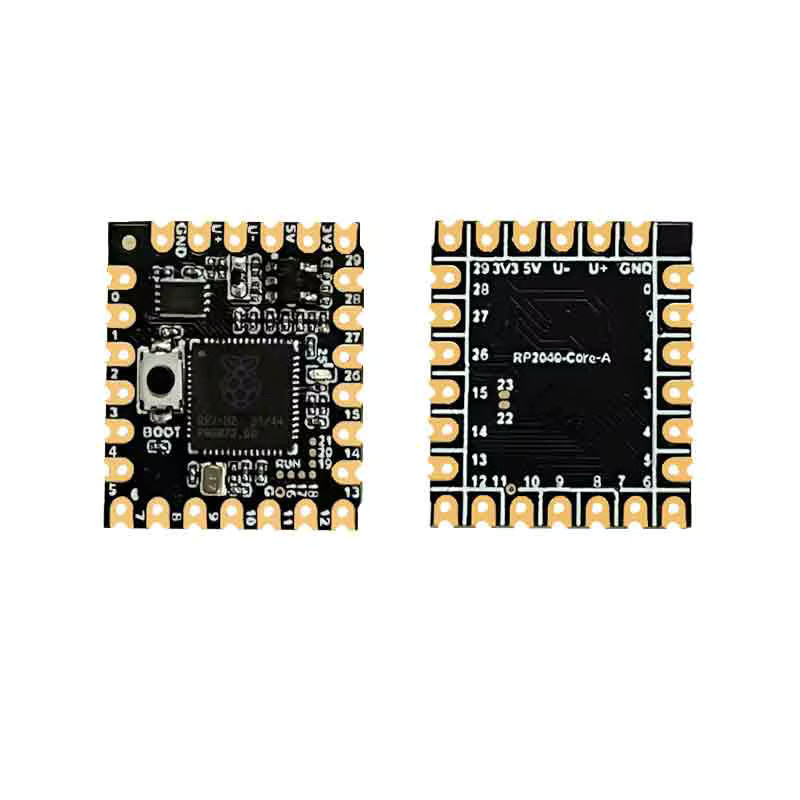Raspberry Pi Pico RP2040 Core A Entwicklungsboard in Schwarz mit Dual-Core-Prozessor - Bild 2