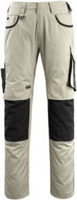 Mascot Lemberg Arbeitshose mit Cordura und Reflexstreifen, Farbe: Hellkhaki/Schwarz, Größe: 82C60 - Bild 1