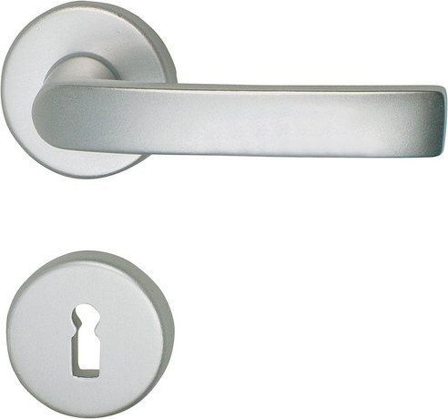 ALPERTEC Rosettengarnitur Vanda aus Aluminium in Silber matt - Bild 1