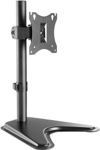 Manhattan Monitor-Tischhalterung 462037 Schwarz Rotierbar Neigbar und Schwenkbar für Displays von 43,2 cm bis 68,6 cm - Bild 1