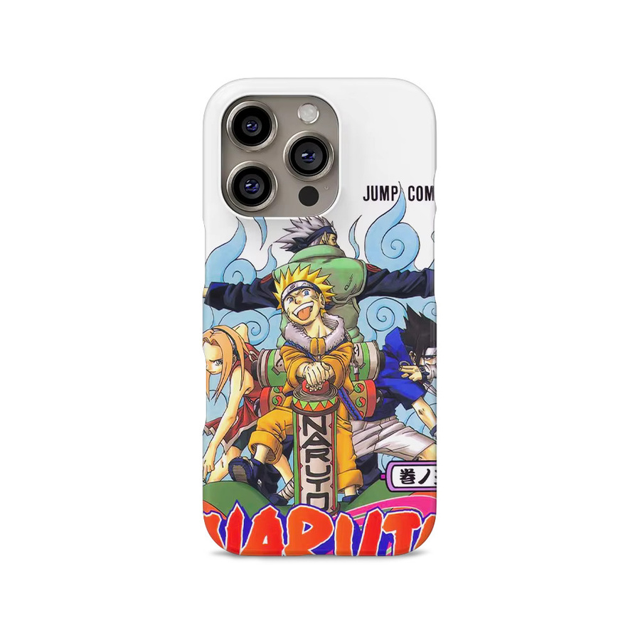 Bandai Anime Naruto Handyhülle in Multicolor für iPhone Modelle mit doppelschichtigem Schutz - Bild 2
