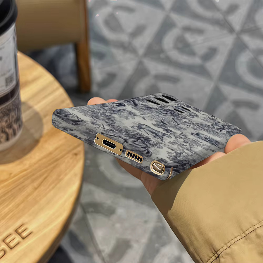 Vintage Safari Tapisserie Handyhülle für Samsung Galaxy S25 Ultra, S24 und S23 Ultra Plus, stoßfeste Doppelschicht Rückabdeckung - Bild 5