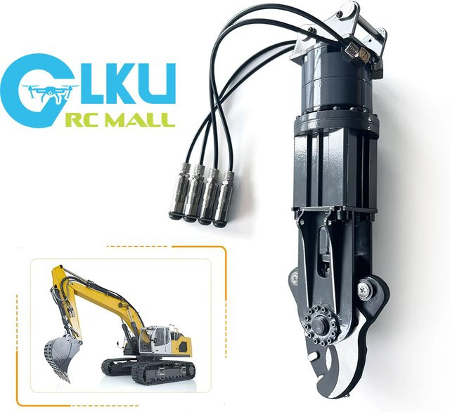 XDRC LR945 Hydraulikbagger, 1/14, Metall, mit hydraulischer Schere - Bild 1