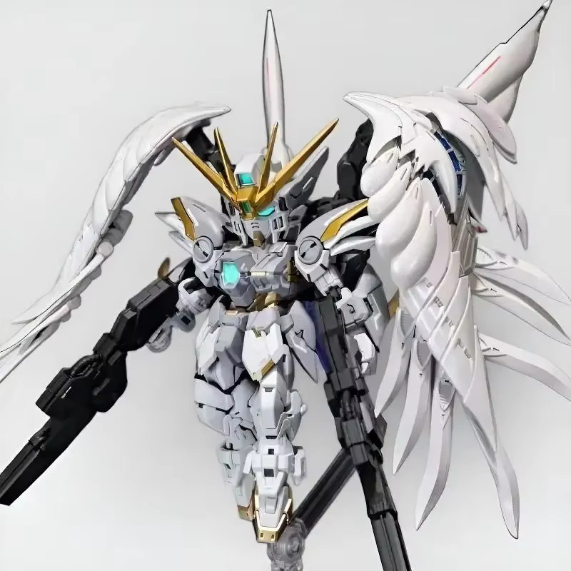 Bandai Gundam MGSD Wing Zero EW, Modellbausatz, Actionfigur, Kunststoff - Bild 4