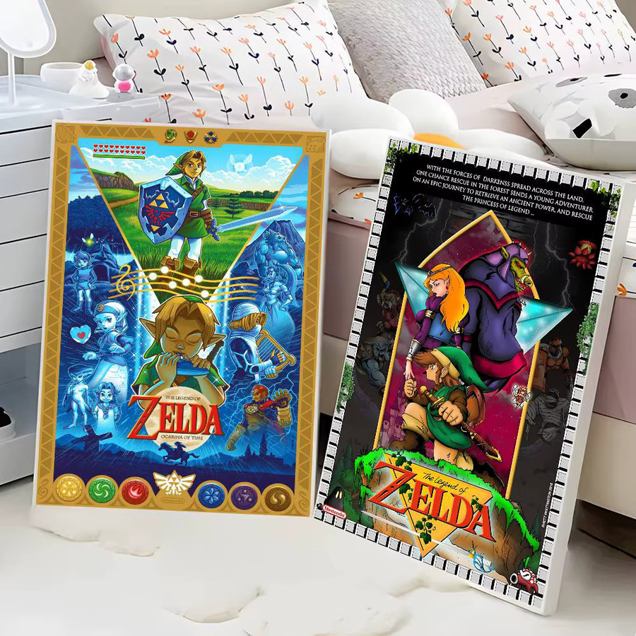 Potdemiel Zelda Link Whitepaper Poster in Weiß zur Wanddekoration - Bild 3