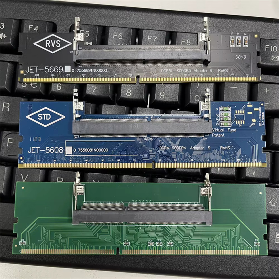 diymore Laptop-zu-Desktop-Speicheradapterkarte für DDR3 DDR4 DDR5 SO-DIMM zu DIMM RAM-Konverter - Bild 5