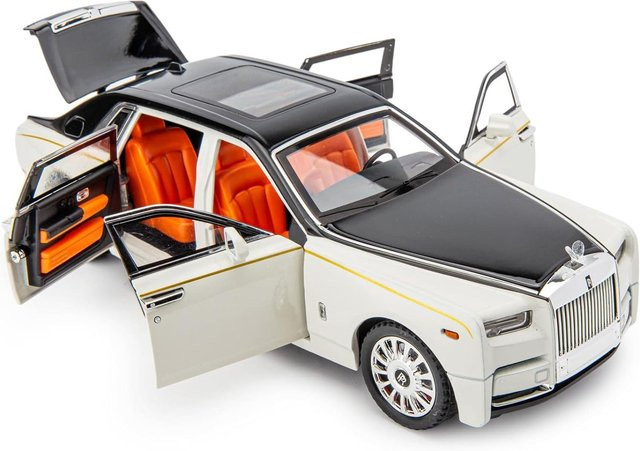 Fourall- Model Cars Rolls-Royce Phantom Modellauto, 1/18, weiß - Bild 1