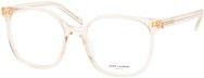 Saint Laurent SL M155 Korrektionsbrille, Vollrand, Quadratisch, Plastic, Transparent, Yellow, Damen - Bild 1