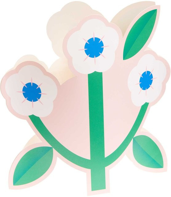 Rico Design Paper Poetry Vasencover Blume Multicolor B/H: 21 x 20 cm - Bild 1