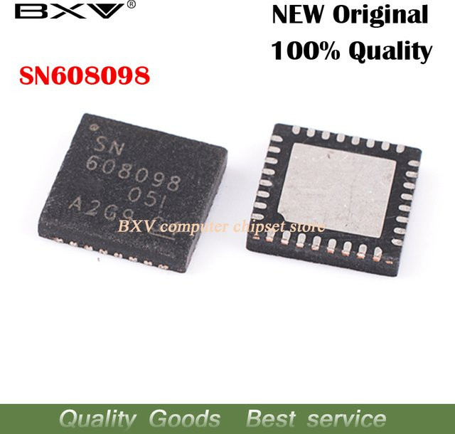 5 Stück SN608098 QFN-32 integrierte Schaltkreise in Schwarz - Bild 1