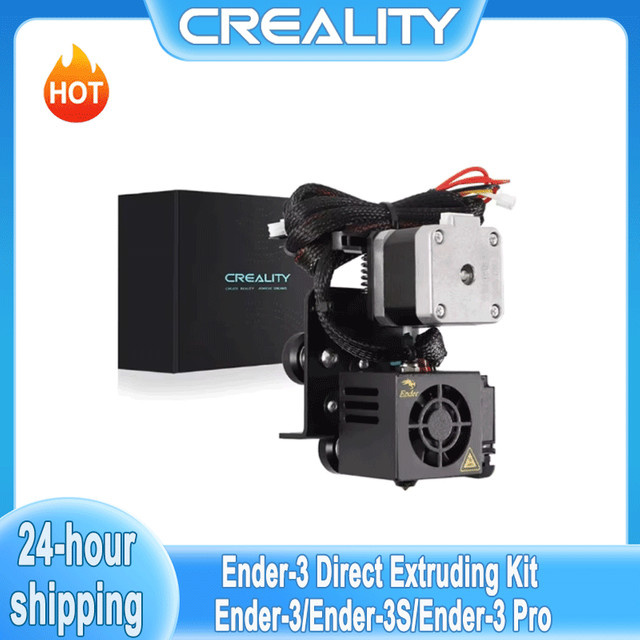 Creality Direct Drive Extruder-Kit für Ender 3 und Ender-3 Pro, verbesserter 42-40 Schrittmotor und Hotend in Schwarz für FDM-Drucker - Bild 1