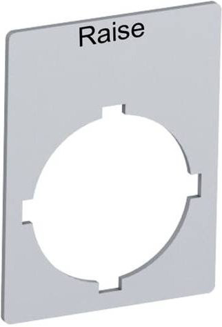 ABB SK615552-25 Textschild in Grau - Bild 1