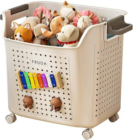 Spielzeug-Aufbewahrungsbox für Kinder von World-class Emporium in Weiß