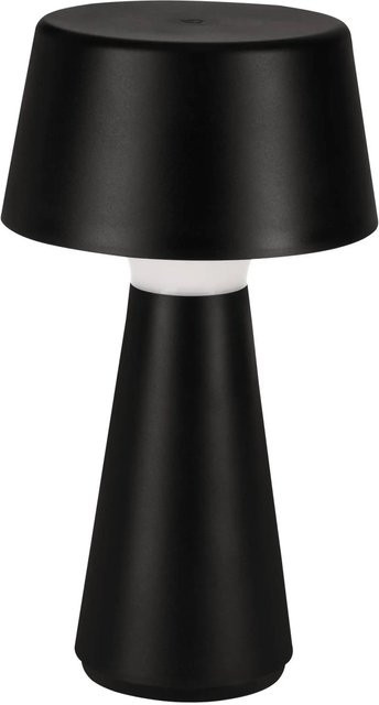 Eglo Scorrano LED-Tischleuchte Schwarz, dimmbar, Akkubetrieb, B/T/H: 29 x 13 x 16 cm - Bild 1
