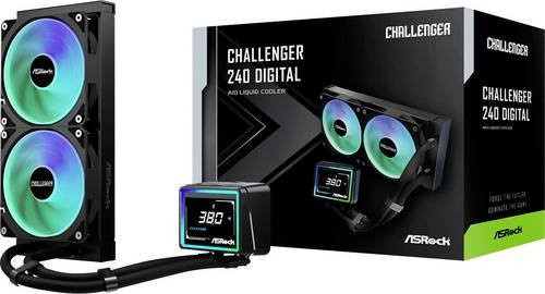 ASRock Challenger 240 Digital AIO PC-Wasserkühlung in Schwarz - Bild 1
