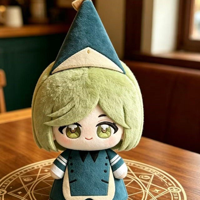 Hexenhut Atelier Qifrey Plüschtier, Mini Baumwollpuppe, 10cm - Bild 1