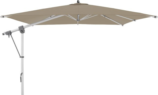 Doppler Ampelschirm Expert in Sand mit Aluminiumgestell und Polyesterbespannung, B/T: 300 x 300 cm - Bild 1