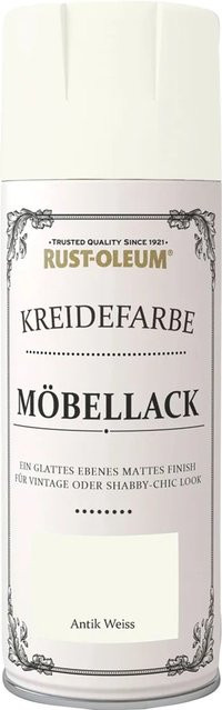 Rust-Oleum Kreidefarbe Sprühfarbe für Möbel in Antikweiß matt, 400 ml - Bild 1
