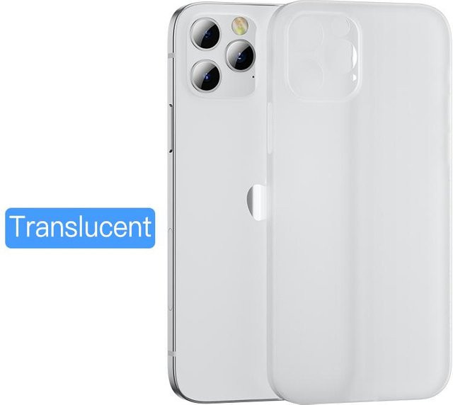 Ultra dünne matte Schutzhülle aus PC für Apple iPhone 11 bis iPhone 17 Pro Max in Transparent - Bild 1
