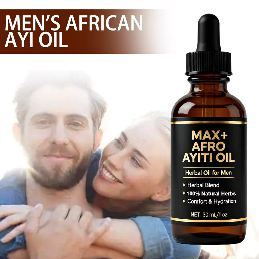 MAX+AFRO Ayiti-Öl Massage-Essenzöl, 30 ml, Herren - Bild 6