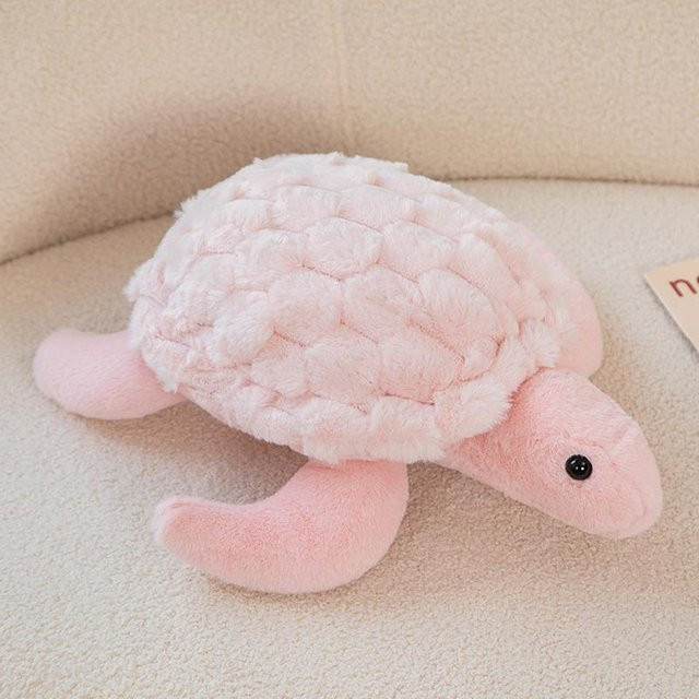 Yiran toy Schildkröte Plüschtier, Grün Rosa, ab 3 Jahre - Bild 1