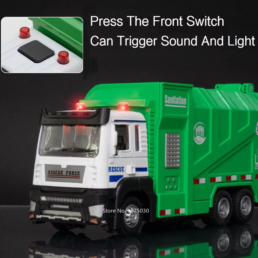 MINI AUTO Urban Sanitation Spielzeugauto, 1:32, mit Licht und Sound - Bild 4
