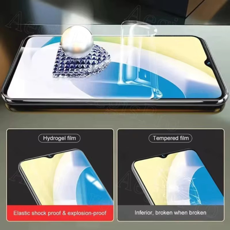 3er Pack Hydrogel Displayschutzfolie für Oppo Reno 11 12 13 14 15 Pro, transparent und wasserabweisend - Bild 4