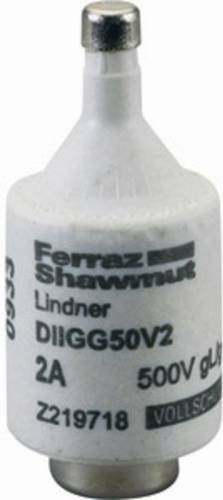Mersen Diazed-Sicherung DII 10A 500V in Weiß - Bild 1