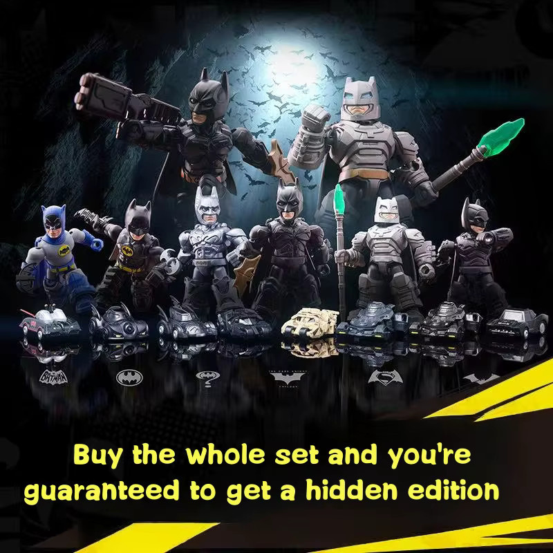 Blokees Batman Star Defender Blind Box, Bausteine, Batmobil Montagemodell - Bild 2