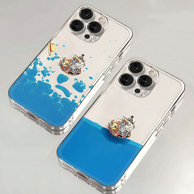 Transparente TPU-Schutzhülle im One Piece Luffy Design für Samsung Galaxy S26 S25 S24 S23 S22 S21 S20 FE Note20 Plus Ultra Lite Edge 5G - Bild 1