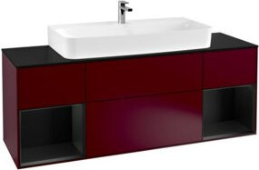V&B Waschtischunterschrank Finion in Peony Matt Lacquer, Breite: 160 cm - Bild 1