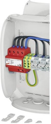 Hensel Überspannungsschutz-Ableitergehäuse SP 2834 G in Multicolor - Bild 1