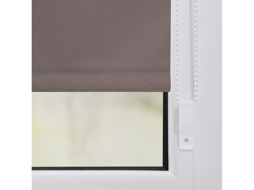 Lichtblick Thermo-Klemmrollo Verdunkelung, Klemmfix, Taupe/Grau, Breite: 60 cm, Höhe: 150 cm - Bild 3