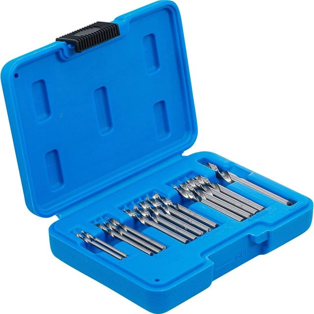 BGS Blindnietbohrer-Satz aus HSS, 15-teilig, Durchmesser: 2,4 - 6,4 mm - Bild 2
