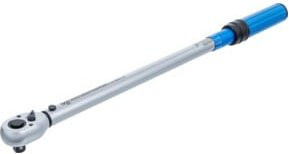 BGS Drehmomentschlüssel 2829 mit 1/2 Zoll Abtrieb Außenvierkant 12,5 mm, 60 - 330 Nm, Silber - Bild 1