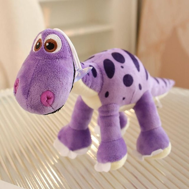Kidsly Dinosaurier Kawaii Plüsch Spielzeug, lila, 30cm, ab 14 Jahre - Bild 1