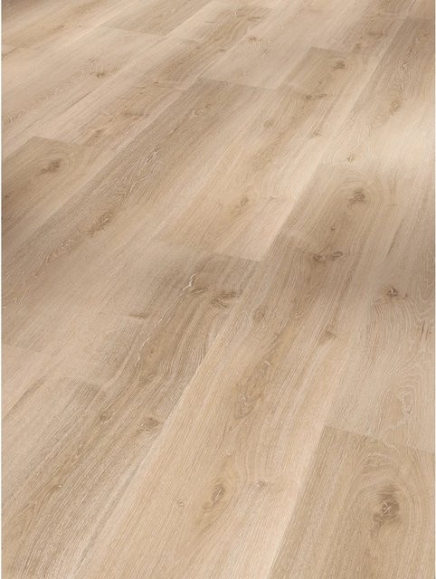 Parador Vinylboden Landhausdiele Basic 30 Eiche Royal gekälbt hell in Braun und Beige - Bild 1
