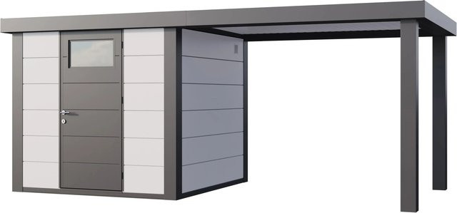 Telluria Gerätehaus Classico in Weiß mit B/H/T: 542 x 219 x 258 cm - Bild 1