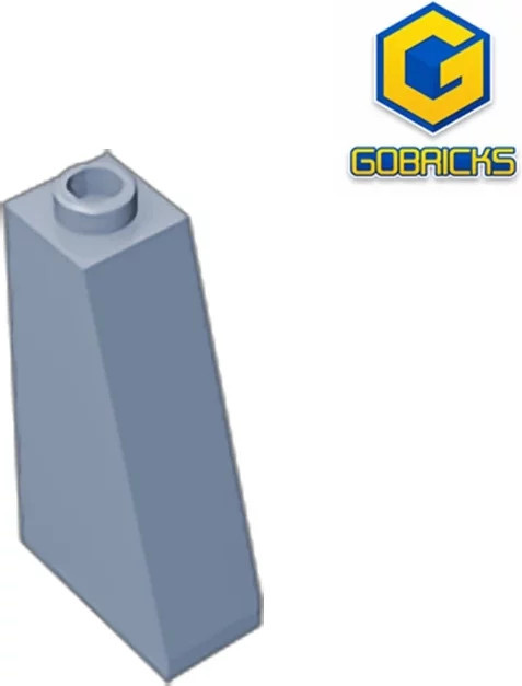 Gobricks GDS-619 Dachziegel, Zubehör, Grau - Bild 1