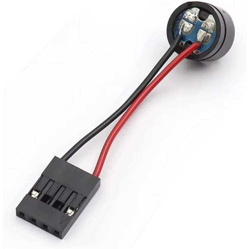 AOKIN 20er Pack Mini PC Motherboard Lautsprecher 4 Pin Interne Code Beep Alarm Summer in Schwarz - Bild 3