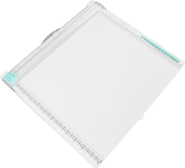 GoolRC Papierschneider und Falzbrett in Weiß für Scrapbooking und Bastelarbeiten, B/T: 36 x 34 cm - Bild 1